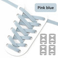 Elastic Shoelaces Without Ties Flat Shoe Laces for Sneakers Metal Buckle Lock Lazy Shoelace Mesh Precision Weaving Shoestrings