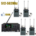 Leicozic PM10 True Diversity Stereo Wireless In Ear Monitoring System 150M 2x150mW Hifi Sound System In-Ear IEM Pro Stage Audio