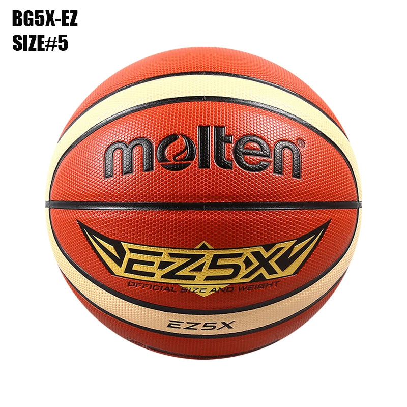 Molten Original Basketball Balls Size 7/6/5 PU Material | SAMAG