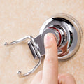 Vacuum suction cup hook creative strong double bathroom kitchen seamless - View 2 | SAMAG