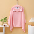 1 Comfortable and Multifunctional Hooded Bath Towel, Absorbent and Soft, with Cute Cartoon Animal Designs, Suitable for Use as a Bathroom Robe, Nap Blanket, and for Occasions Such as Christmas and New Year