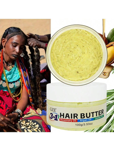 GZE Hair Butter Nourishing Cream with Rosemary, Argan | SAMAG