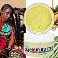 GZE 3 in 1 Hair Butter Nourishing Cream with Rosemary, Argan & Jojoba Oils for Deep Conditioning, Frizz Control, Stong Hair Root