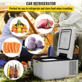 SucceBuy 9L 15L Car Refrigerator Portable Compressor Fridge Freezer Cooler DC 110-240V AC for RV Travelling Camping Fishing