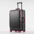 Side Opening Suitcase Scalable Large Capacity Case Rolling Luggage 20/24/28inch Travel Trolley Bag With TSA Lock Colorful Wheels