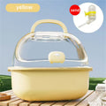 Transparent Handheld Hamster Cage Outdoor Large Space Golden Retriever Hare Special Use Hamster Cage Portable Hamster Home
