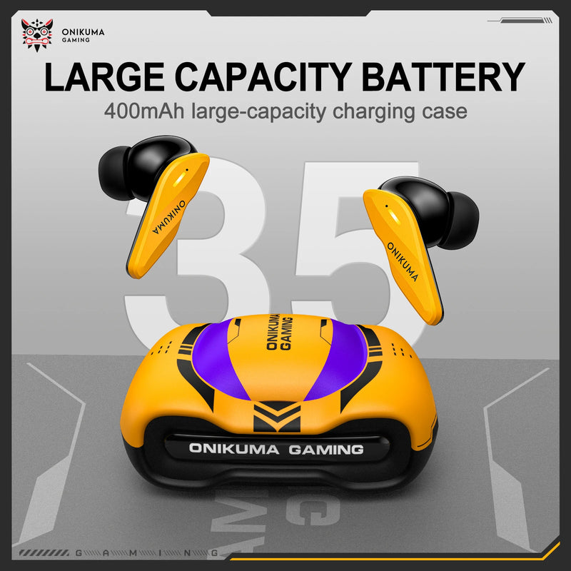 ONIKUMA TX616 Wireless Headphones  Mic ENC Bluetooth Gaming Earphones for PS5/PS4,  Steam Deck, PC/Mobile headphone bluetooth