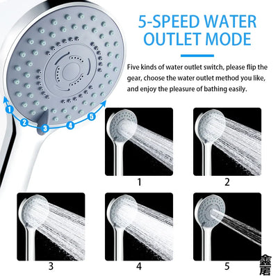 Bathroom Sprayer Shower Jetting Head Water Saving | SAMAG