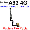 Volume Power Flex Cable For OPPO A5 A9 A31 A33 A91 A92 A93 2020 4G On OFF Power Buttons Voulme Side Key Switch Flex Cable