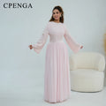 Luxury Dubai Abaya Kaftan for Women 2 Layer Modest | SAMAG