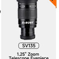 SVBONY Astronomical Telescope 1.25'' 0.5X  Focal Reducer Thread M28x0.6 for Astronomy Telescope