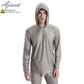 Anti-radiation 100% silver fiber knitted fabric women's long underwear Phone Electromagnetic radiation shielding men's underwear