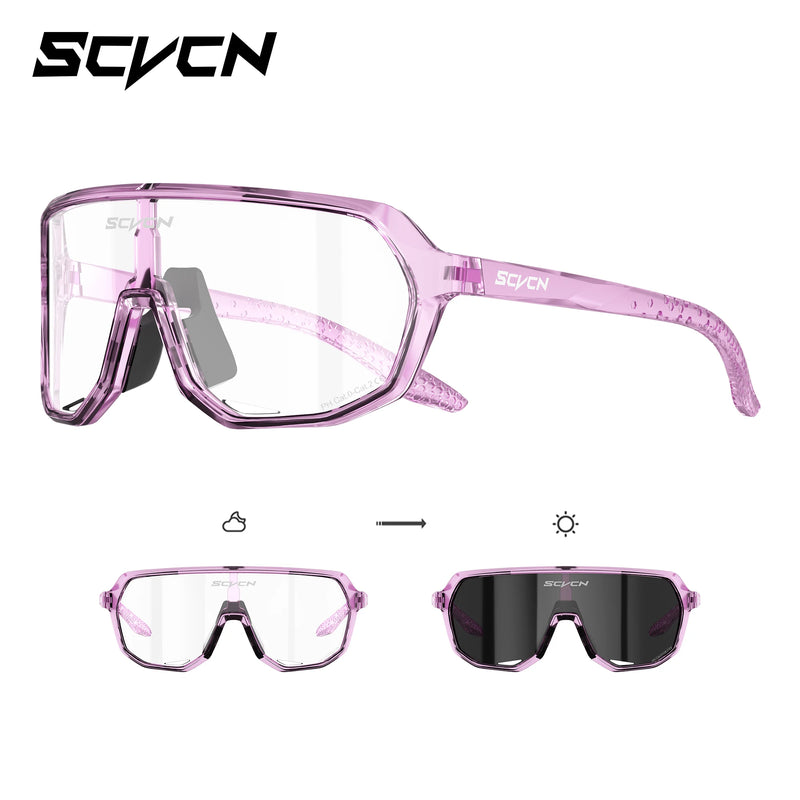 SCVCN Women Photochromic Sunglasses Men Cycling Glasses - View 15 | SAMAG
