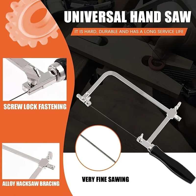 Professional Jeweler's Saw Tools Set U - Shaped Bow with Blades Mini Hand for Metal and Craft Cutting - Visuel 3 | SAMAG