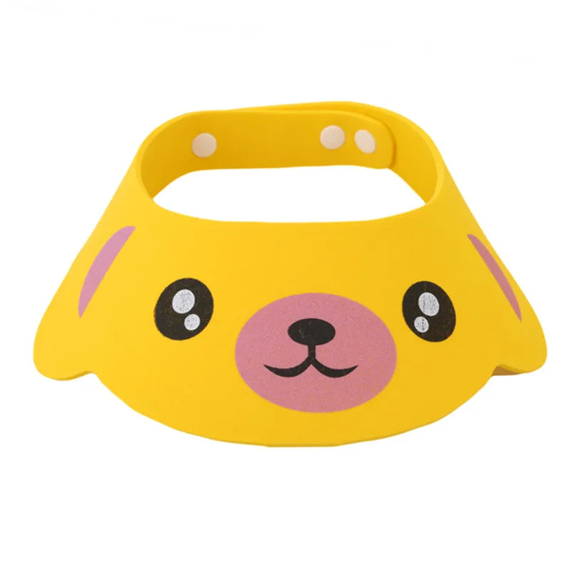 Adjustable Baby Shower Hat Toddler Kids Shampoo Bathing Shower Cap Wash Hair Shield Direct Visor Caps Baby Care Protect