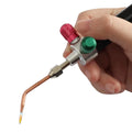 Mini Butane Torch Welding Gun with 5 Weld Tips for Jewelry Soldering, Oxygen Acetylene Precision Work Tool