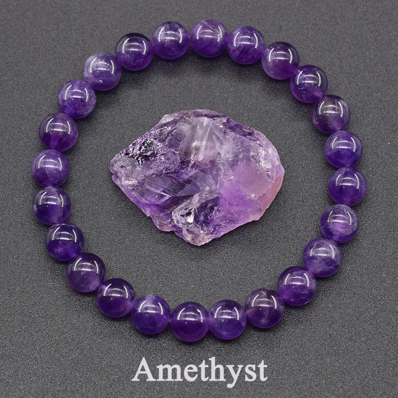Real 5A Natural Lapis Lazuli Stone Beads Bracelet Homme Elastic High Quality Energy Healing Jewelry for Women Gift for Boyfriend