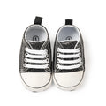 Newborn Baby Shoes Classic Sequins Canvas Cotton - View 11 | SAMAG