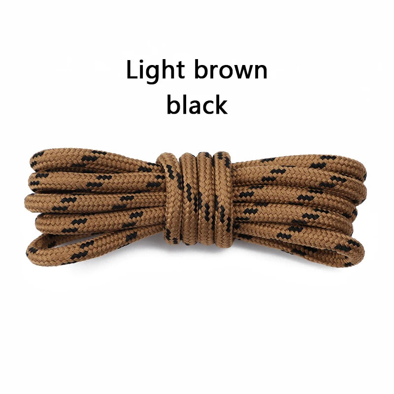 Outdoor Sports Round Shoelaces Durable Polyester Shoe laces Baskets Boots Laces for Shoes 100/120/140/160cm Shoe Accessories