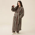 Thickened Flannel Robe Pants Pajamas Set Autumn Winter | SAMAG