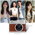 1080P HD Mini Camera 0.96-inch Screen Retro Digital Camera CCD Dynamic Video DV Camcorder Suitable for Travel, Sports etc.