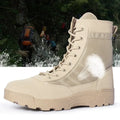 Tactical Military Boots Men Boots Special Force Desert Combat Army Boot Outdoor Hiking Boot Ankle Shoes Men Boots Safty Shoes