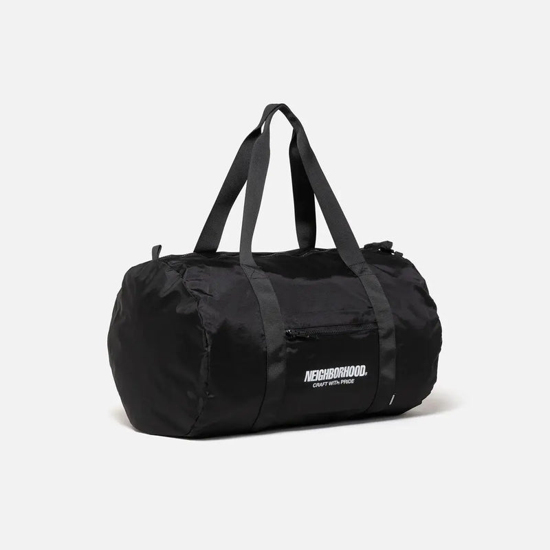 NEIGHBORHOOD Packable Boston Duffel Lightweight Large Capacity Foldable Travel Bag
