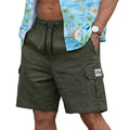 Men's Summer Casual Cargo Shorts Plus Size Knee Length | SAMAG