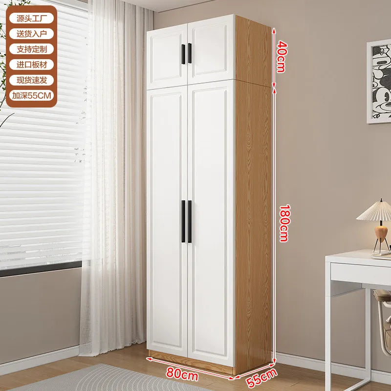 Dust Proof Modern Wardrobe Shelf Apartment Large Standing Wardrobe Minimalist Partition Vitrina Bedroom Furniture Accessories