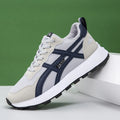 Breathable Multi-Material Flat Heel Running Shoes Soft Bottom Agan Style Youth Mesh up Sneakers Casual Low Top Shoes