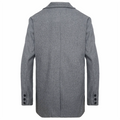 Autumn Winter Men's Casual Wool Coat British Style Men's Long Sleeve Wool Jacket Lined