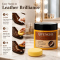 Leather Shoe Care Beeswax Cream Deep Hydrate Dull Footwear Produce Long Lasting Shine Fast Buffing Leather Renovate Polish