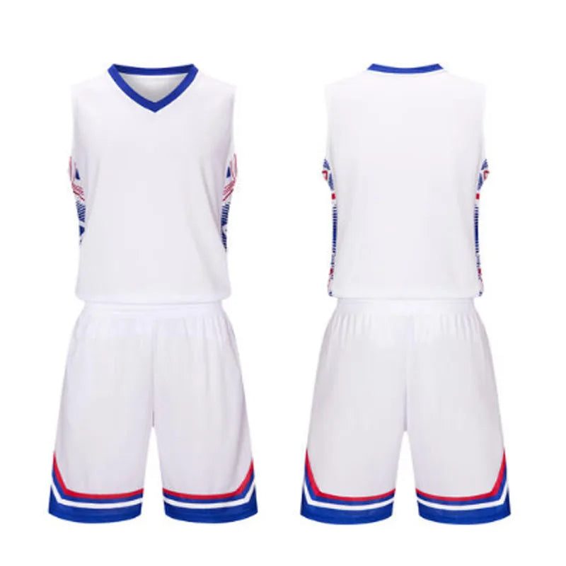 Adult Kid Custom Youth Comfortable Quick-drying Basketball Jersey Training Uniform Sleeveless Shirt Outdoor Sportswear Clothing