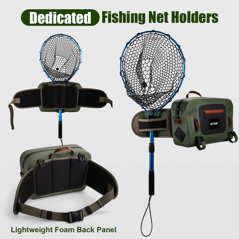 Goture 34.5x23x12.5cm Ultra Light Waterproof Fly Fishing | SAMAG