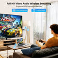 350M HDMI-Compatible Wireless Video Transmitter Receiver Kits HDMI Extender Adapter TV Stick Dongle 1080P for Laptops PC Monitor