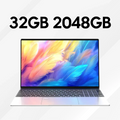 2026 New Ultra Slim Laptop Intel Core i7 8650U 15.6" 32GB RAM 2TB SSD Gaming PC Office Study Computer PC Windows 11 Pro