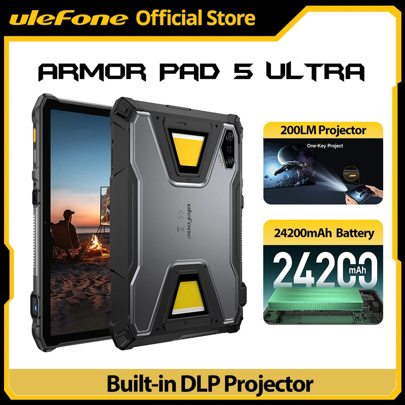 Ulefone Armor Pad 5 Ultra 5G Rugged Tablet Portable - View 8 | SAMAG