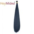 22-28Inch Straight Pony Hair Bundles Crochet Braids Hair Silky Colorful Synthetic Braiding Hair Ombre Synthetic Hair For Women