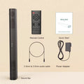 TV Soundbar,home Theater with Bass,3D Surround Sound System Bluetooth Speaker,with Remote Control,support AUX/optical /USB Drive