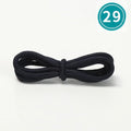 Unisex Round Shoelaces Colorful Hiking Sneakers Shoelace Black Shoe Laces Fits All Shoes Fashion Sport Boots Lacets Shoestrings