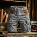 Male Cargo Knee Shorts Men Sports Casual Bermuda | SAMAG