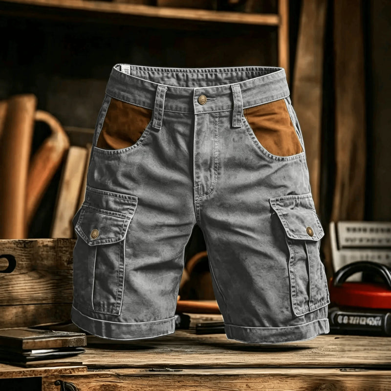 Male Cargo Knee Shorts Men Sports Casual Bermuda | SAMAG