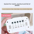 Bedside Table Alarm Clock Date Temperature Function Children's Bedroom Clock Home Offices Desktop Clock Desk Decor Digital Child