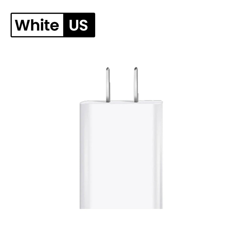 2A EU/US Plug USB Charger Fast Charging Mobile Phone Wall Charger For iPhone Huawei Xiaomi OPPO Oneplus Portable Travel Charging