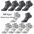 10 Pairs Ankle Athletic Running Socks Men Women Simple | SAMAG