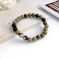 Natural Stone Beads Bracelet For Women Men Agate Crystal Quartzs Aquamarines Jades Jewelry Agates Elastic Bangle Bracelets 6 8mm