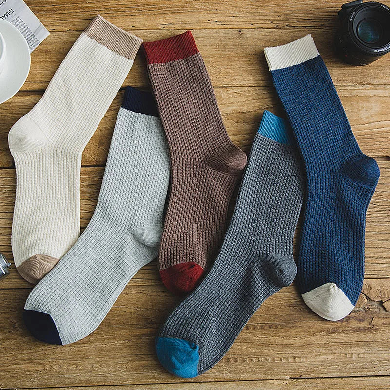 3/5Pairs Autumn Winter Harajuku Socks Stockings Warm | SAMAG