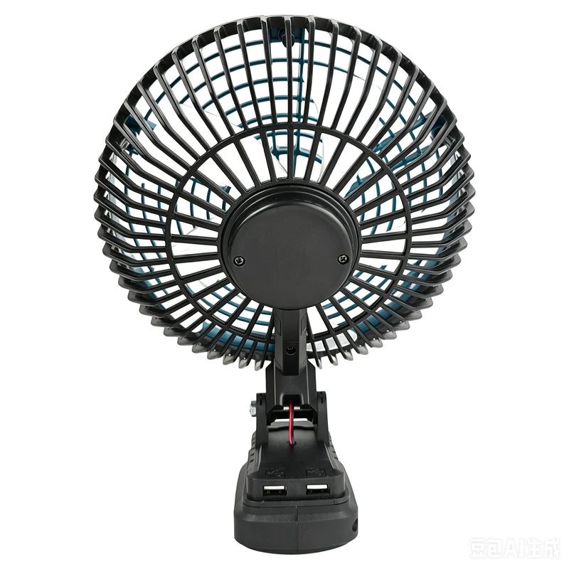 Powered Desktop Fan 8 Inch 360° Rotation Portable Electric Outdoor Camping for Home Office Computer For - View 4 | SAMAG