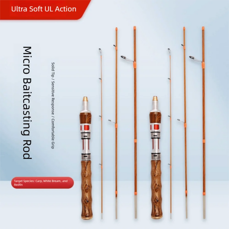 4 Sections Spinning Fishing Rod UL Power Carbon Casting - View 5 | SAMAG