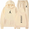 Spring and autumn outdoor fitness basketball casual sportwear set fashion men's hooded jumper + jogging - View 8 | SAMAG